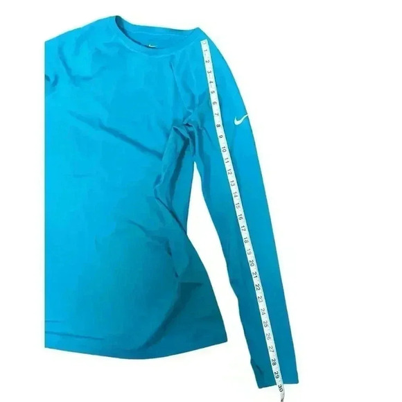 Nike Pro Combat Dri-Fit Fitted Blue Fleece Lined Therma-Fit Size XL NWOT - Picture 10 of 13